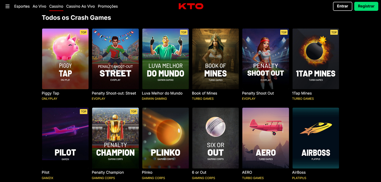 Jogos de KTO